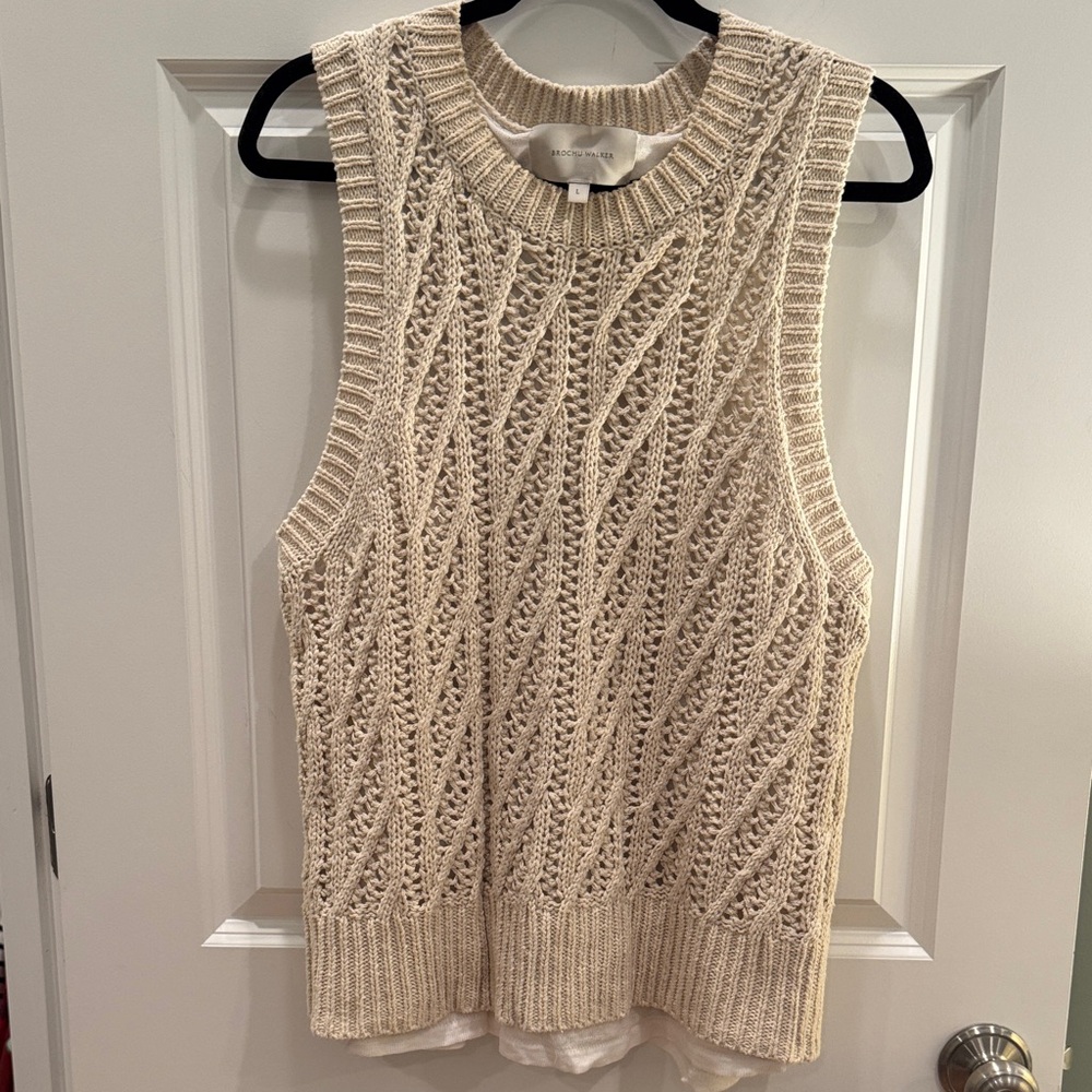 Brochu Walker Otto Layered Knit Tank